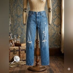 Levi’s 501 Women’s Jeans | Size 28 | 100% Cotton | Classic Straight Leg Denim